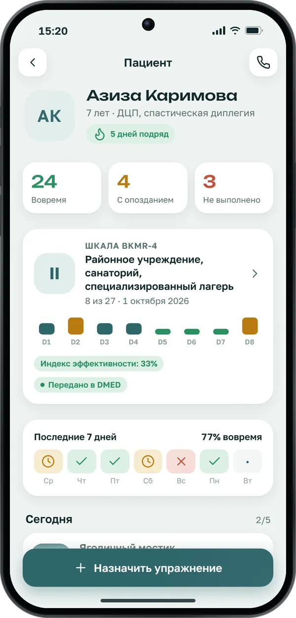 Карточка пациента